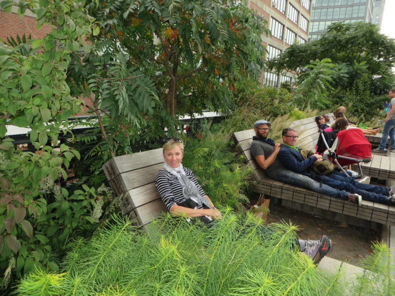 Chillin' on the High Line