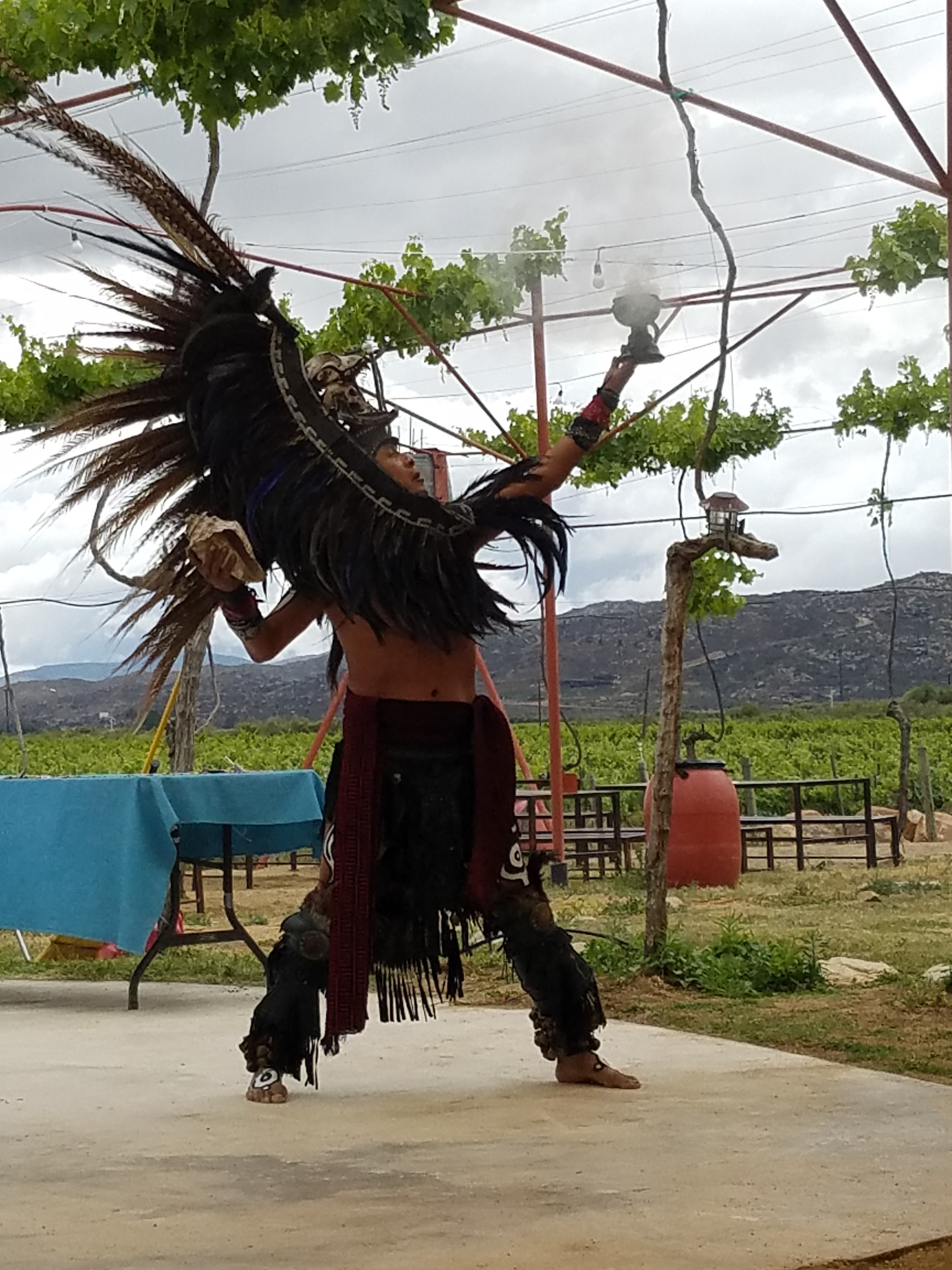 Aztec Fire Dancer