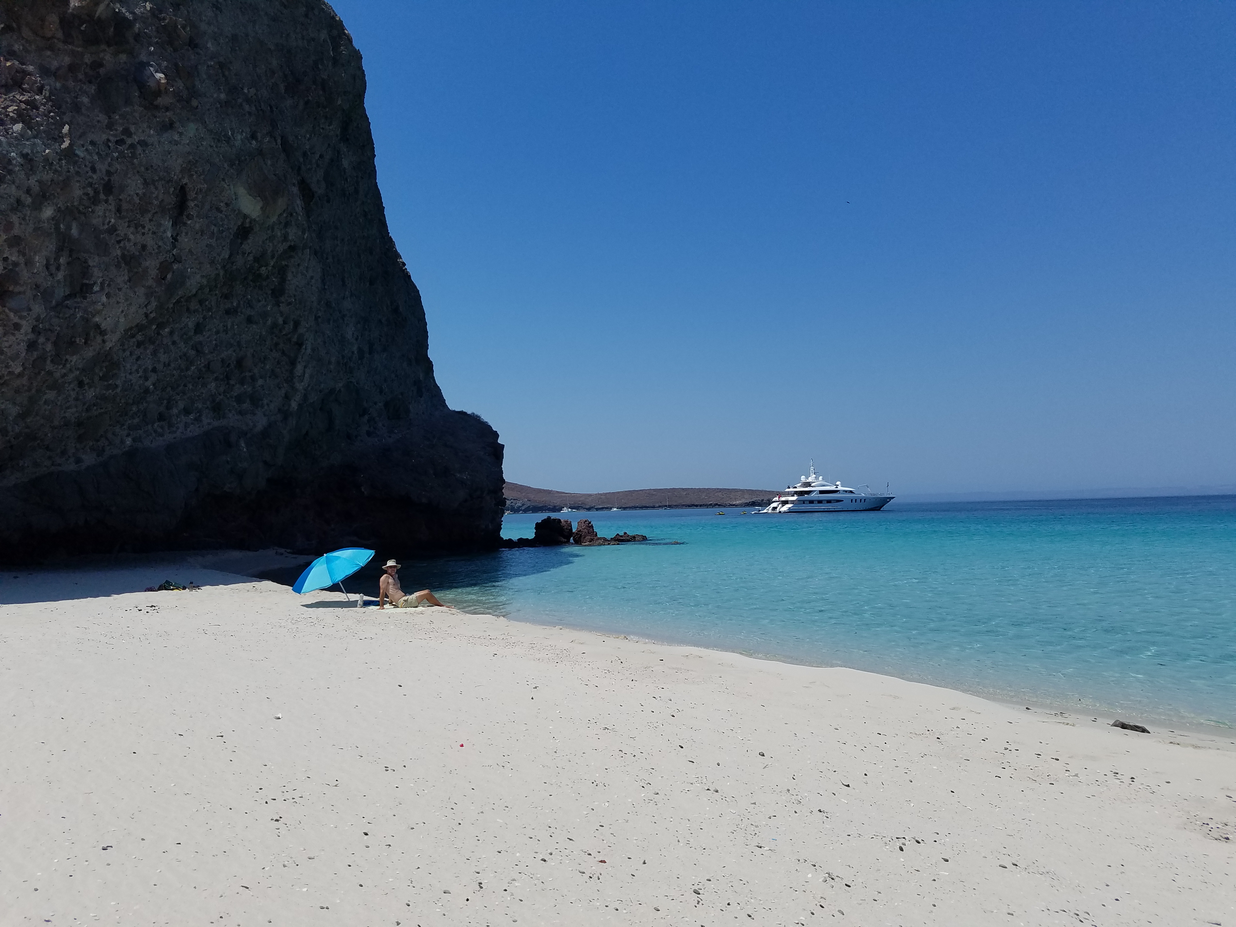 our private beach 